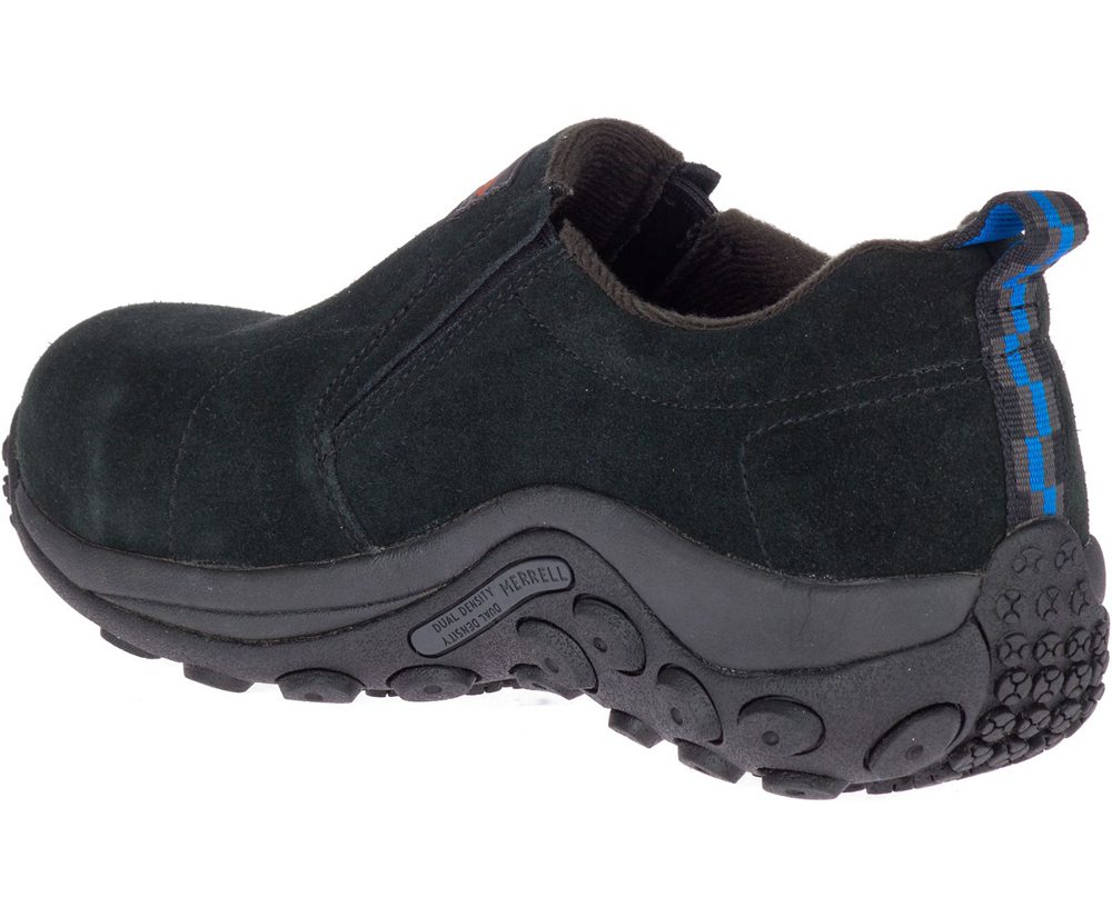 Slip On Senhora - Merrell Jungle Moc Alloy Toe Work - Pretas - ARO791240